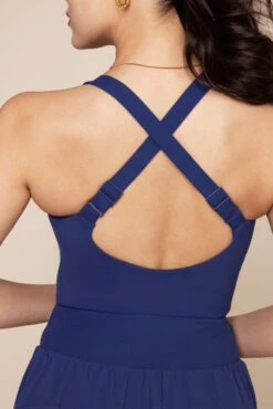 Supershort™ Runsie - Sapphire -Popflex Clothing Shop SupershortRunsie Sapphire 6042 03805 Edit