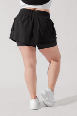 Hiking Superskort™ - Black -Popflex Clothing Shop TakeAHikeSkort Black 8001 1941 Edit
