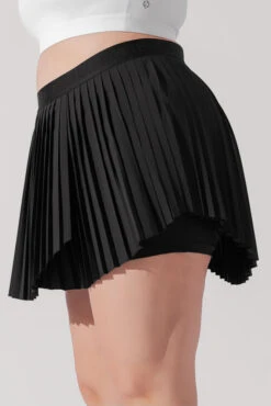 Ace ‘em Pleated Skort - Black 21 Ace ‘em Pleated Skort - Black -Popflex Clothing Shop VensusSkort Black H1002 2311 Edit 1