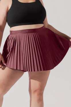 Ace ‘em Pleated Skort - Desert Rose -Popflex Clothing Shop VenusSkort DesertRose H1002 3224 Edit 1