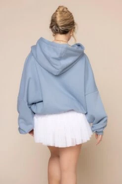 Zip Cloud Hoodie - Blue Storm -Popflex Clothing Shop ZipCloudHoodie Blue Storm 5002 03744