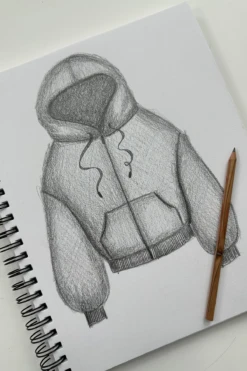 Zip Cloud Hoodie - Denim Blue 9 Zip Cloud Hoodie - Denim Blue -Popflex Clothing Shop ZipCloudHoodieSketchPopflex bfcd6de7 c31a 4624 8128 a103ae8b6bdf